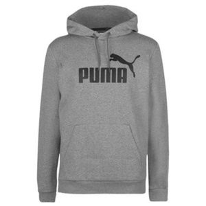Black and Grey Mens Puma hoodie